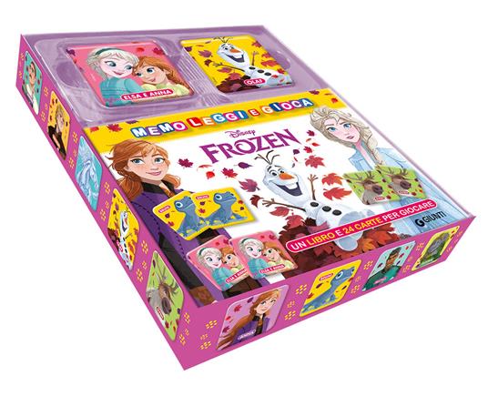 Frozen. Memo leggi e gioca. Ediz. a colori. Con 24 Carte - copertina
