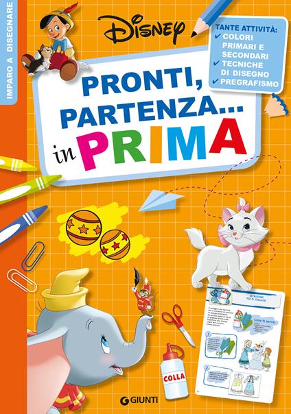 Imparo a disegnare. Pronti partenza... in prima. Ediz. a colori - copertina
