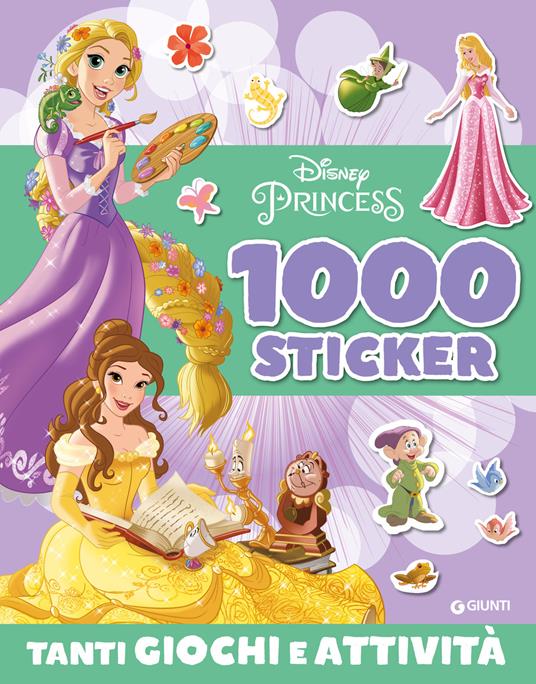 1000 sticker. Disney Princess. Ediz. a colori - copertina