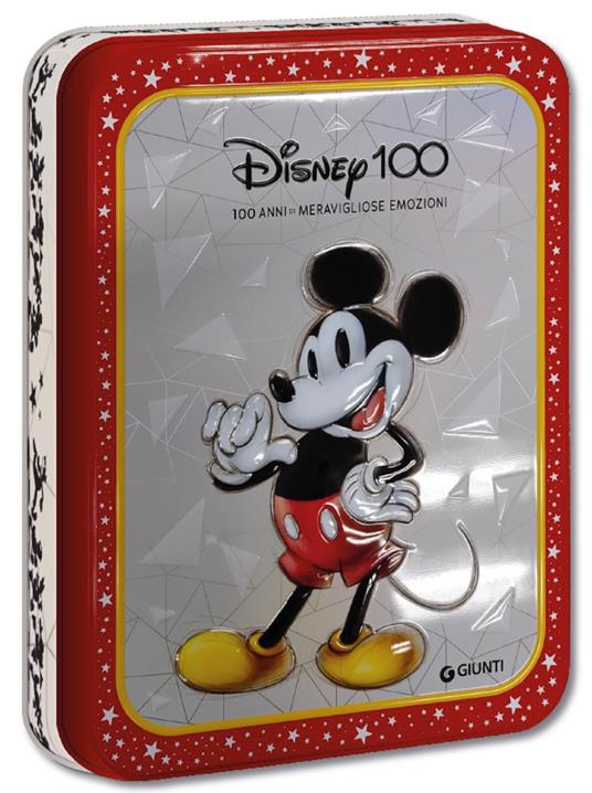 Storie di latta. Disney 100. 100 anni di meravigliose emozioni. Ediz. a colori. Con francobolli celebrativi. Con Adesivi - copertina