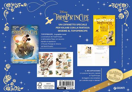 TopoPrincipe. La parodia a fumetti ispirata a Il Piccolo Principe-Il mio appuntario. Ediz. deluxe - Augusto Macchetto - 2