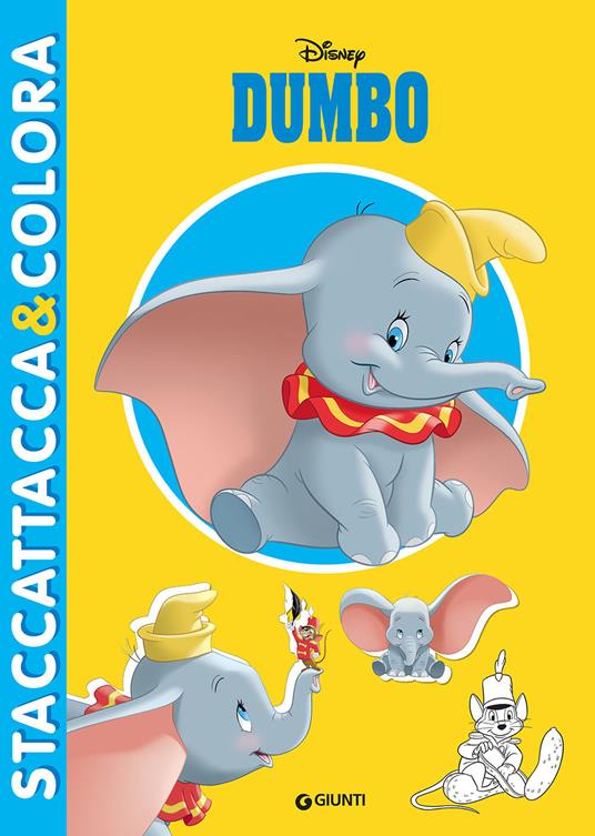 Dumbo. Staccattacca e colora. Con adesivi - copertina