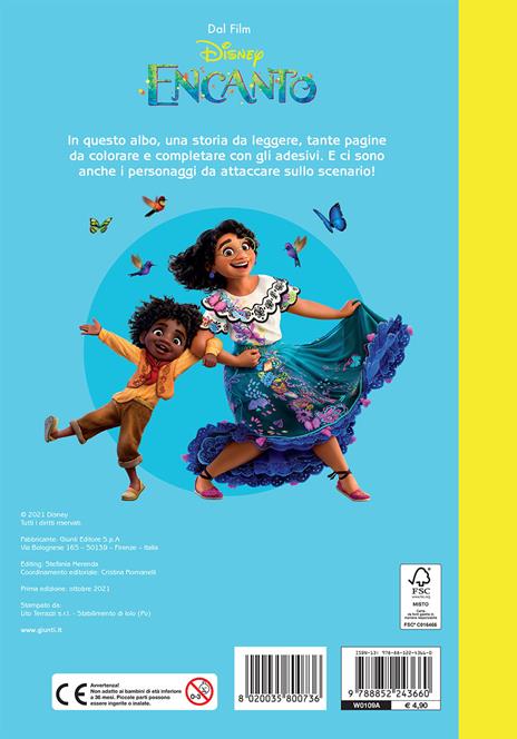 Encanto. Staccattacca & colora. Con adesivi. Ediz. a colori - 2