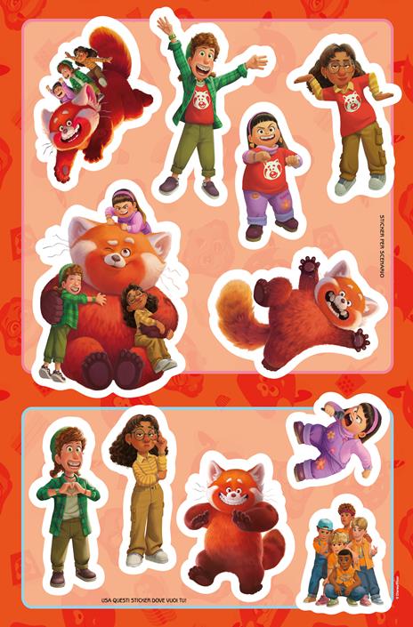 Red. Staccattacca & colora. Con adesivi. Ediz. a colori - 3