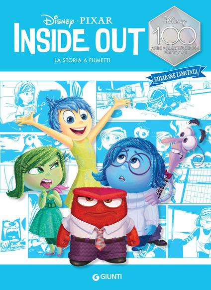 Inside out. La storia a fumetti. Disney 100 - Disney - ebook