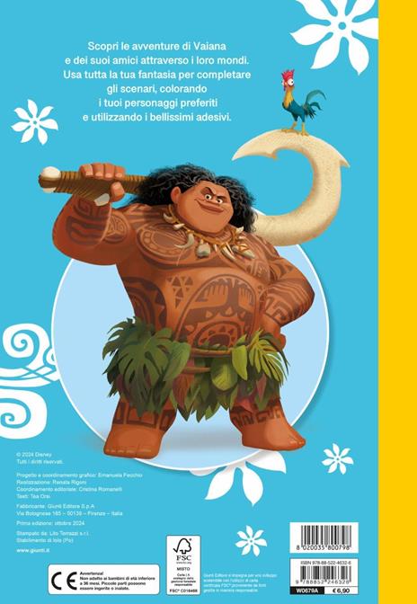 Oceania. Staccattacca&colora special. Con adesivi. Ediz. a colori - 5