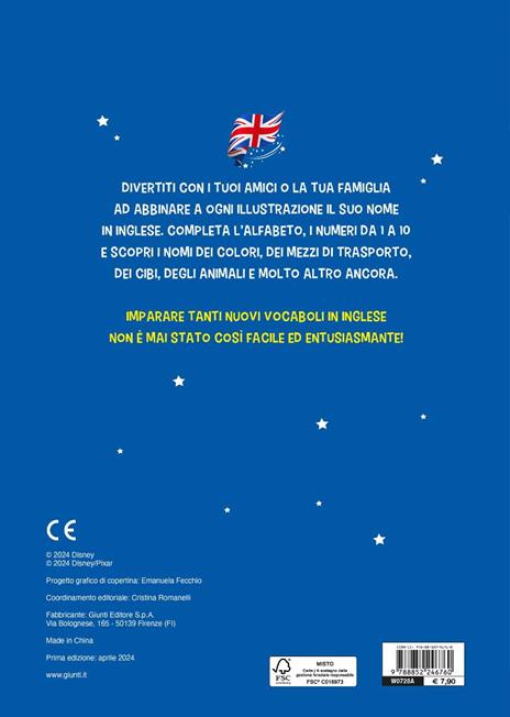 Sticker book. L'inglese con Disney. Imparo le prime parole in inglese. Ediz. a colori - 2