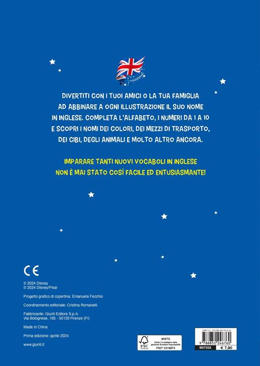 Sticker book. L'inglese con Disney. Imparo le prime parole in inglese. Ediz. a colori - 2