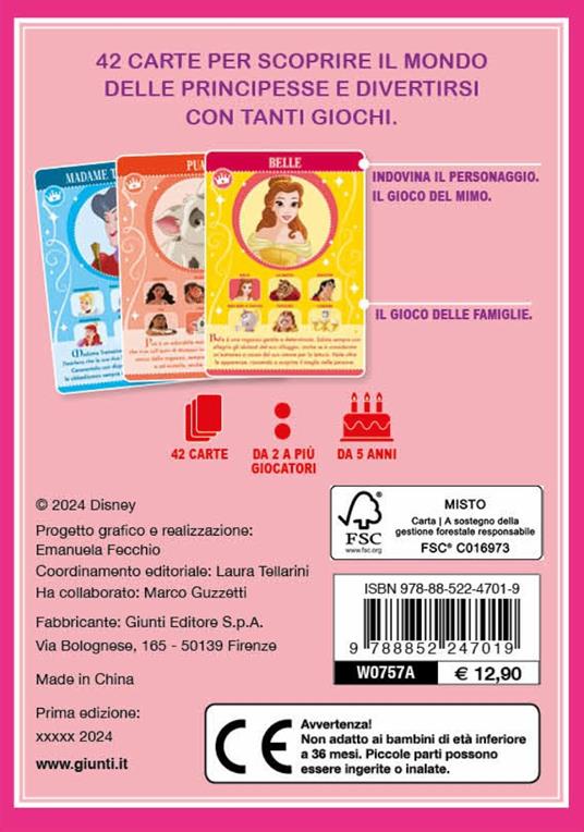 Chi sono? Principesse Disney. Ediz. a colori. Con 42 Carte - 4