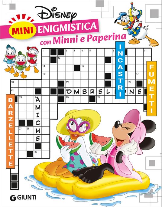 Mini enigmistica con Minni e Paperina - copertina