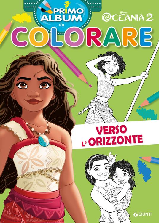 Verso l'orizzonte. Oceania 2. Primo album da colorare. Ediz. a colori - copertina