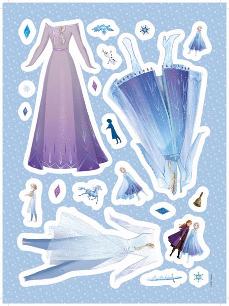 Il mondo di Arendelle. Frozen. Vesti la moda. Con adesivi. Ediz. a colori - 4