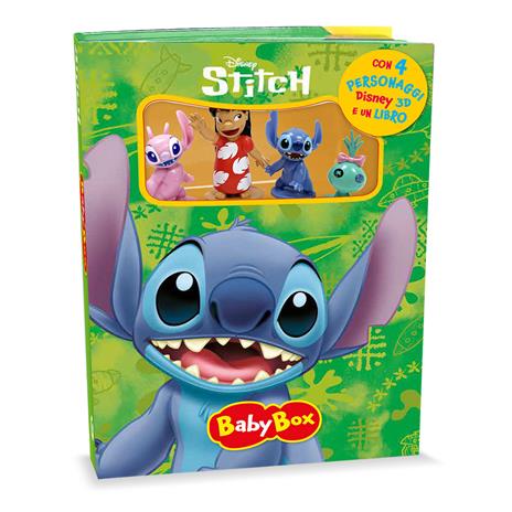 Stitch. Baby box. Ediz. a colori. Con 4 figurine 3D - copertina