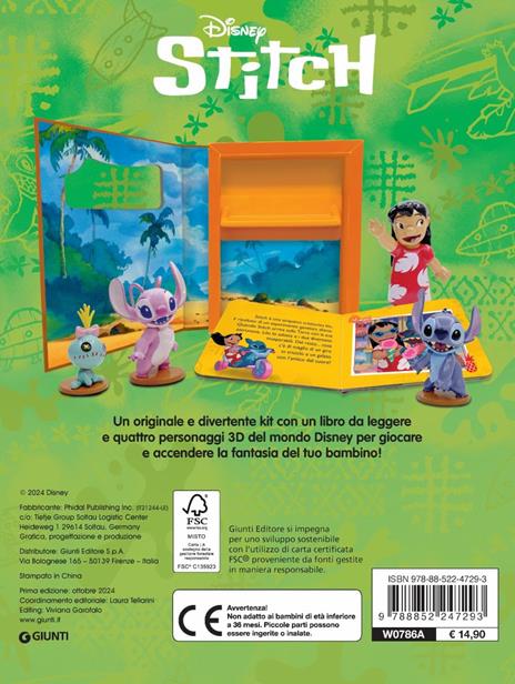 Stitch. Baby box. Ediz. a colori. Con 4 figurine 3D - 5