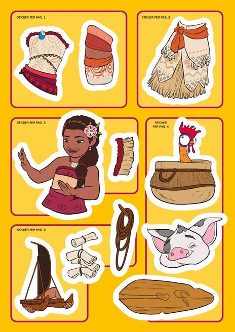 Oceania 2. Staccattacca&colora. Con adesivi. Ediz. a colori - 4