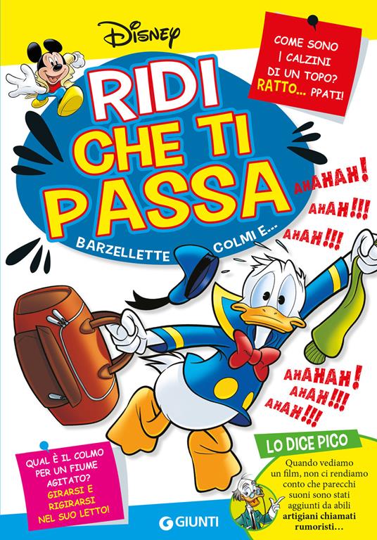 Ridi che ti passa Disney. Barzellette, colmi e... - copertina