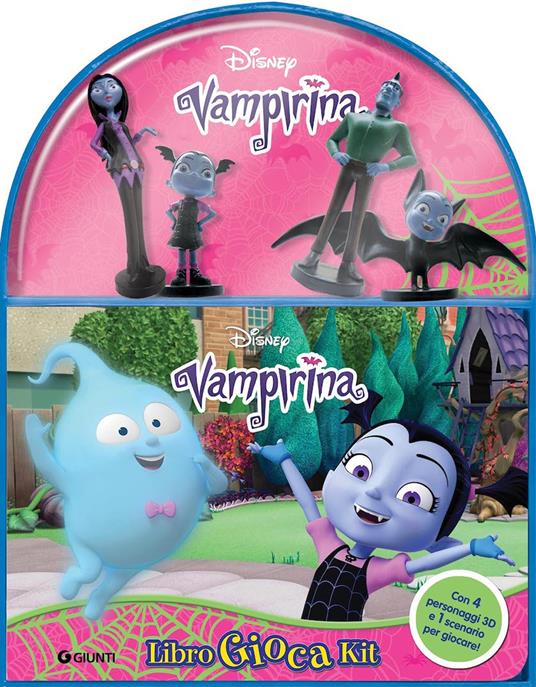 Vampirina. Halloween. Librogiocakit. Ediz. a colori. Con 4 personaggi 3D. Con scenario per giocare - copertina