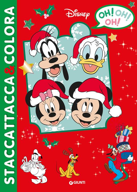Oh! Oh! Oh!. Staccattacca&colora. Natale. Ediz. a colori - copertina