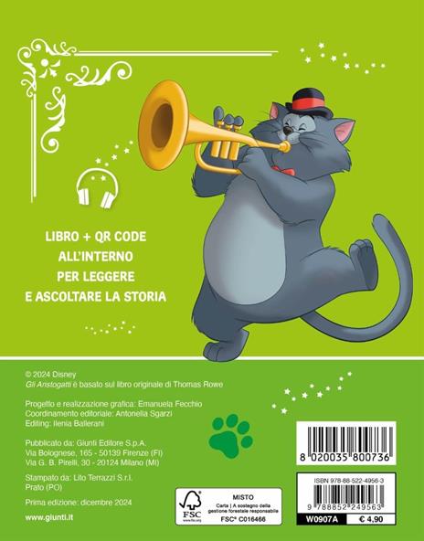 Gli Aristogatti. Leggi e ascolta. Ediz. a colori. Con QR code - 5