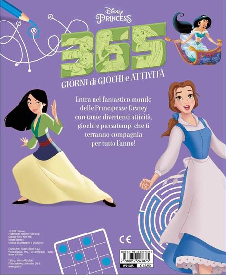 365 giorni di giochi e attività. Disney Princess. Ediz. a colori - 2