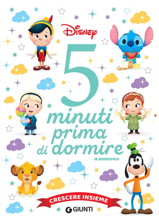 Crescere insieme. Disney. 5 minuti prima di dormire. In maiuscolo - Disney - ebook