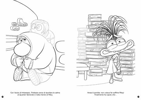 Emozioni in tilt. Inside Out 2. Staccattacca&colora. Con adesivi. Ediz. a colori - 3