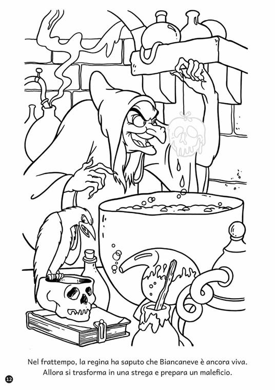 Biancaneve e i sette nani. Staccattacca&colora. Con adesivi. Ediz. a colori - 4