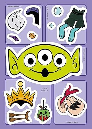 Brrr... che brividi! Disney. Staccattacca&colora. Con adesivi. Ediz. a colori - 5