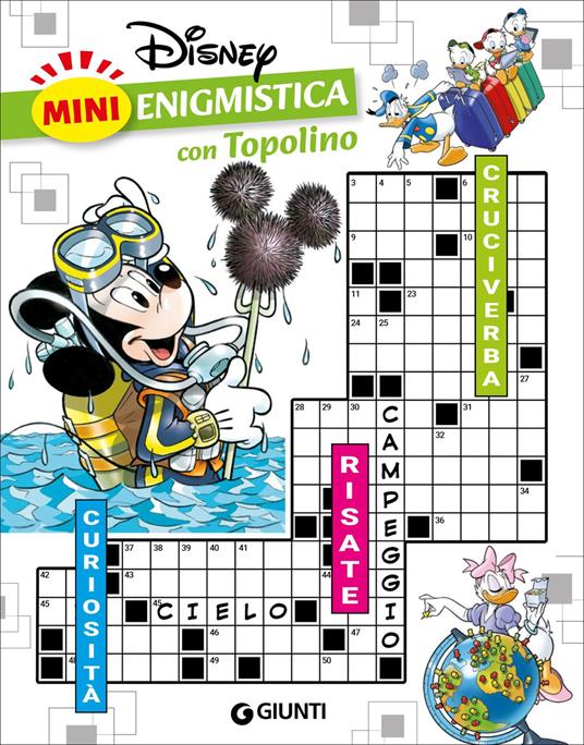 Mini enigmistica con Topolino - copertina