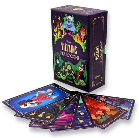 Disney Villains. I tarocchi. Ediz. a colori. Con 78 Carte - copertina