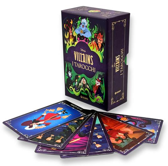 Disney Villains. I tarocchi. Ediz. a colori. Con 78 Carte - copertina