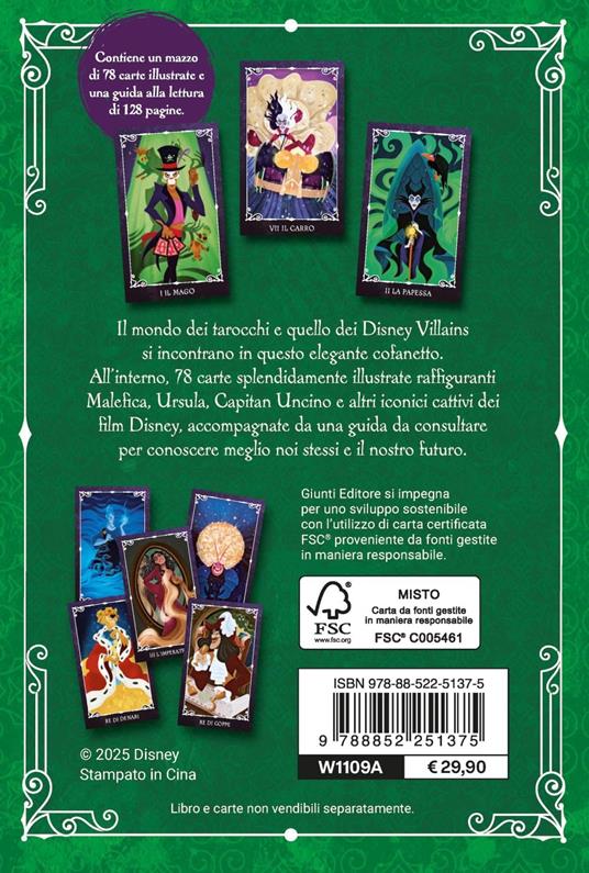 Disney Villains. I tarocchi. Ediz. a colori. Con 78 Carte - 6