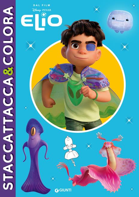 Elio. Staccattacca&colora. Con adesivi. Ediz. a colori - copertina