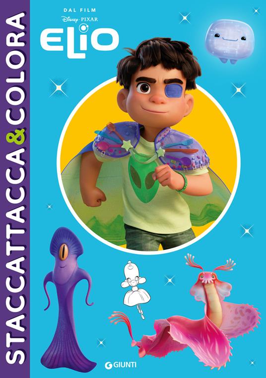 Elio. Staccattacca&colora. Con adesivi. Ediz. a colori - copertina