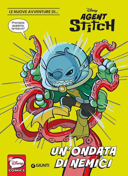 Un'ondata di nemici. Agent Stitch - Walt Disney - copertina