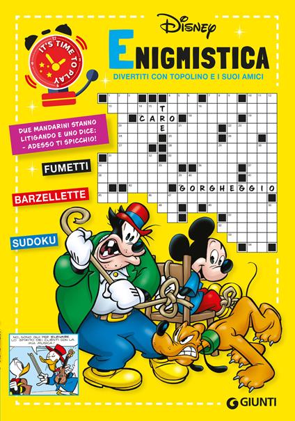 Enigmistica Disney. Divertiti con Topolino e i suoi amici - copertina