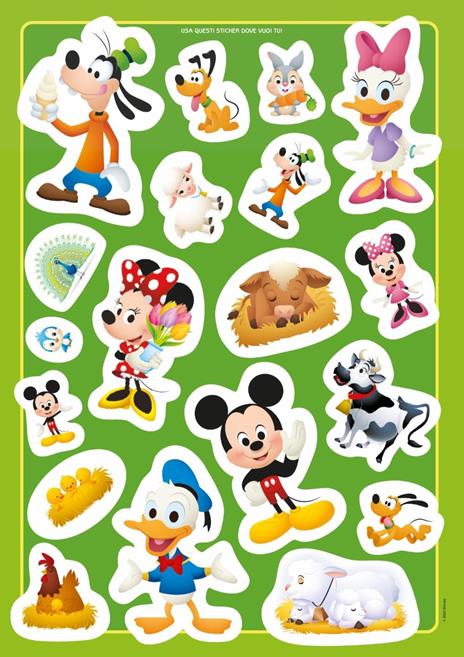 Gli amici della fattoria. Staccattacca & colora. Con adesivi. Ediz. illustrata - 2