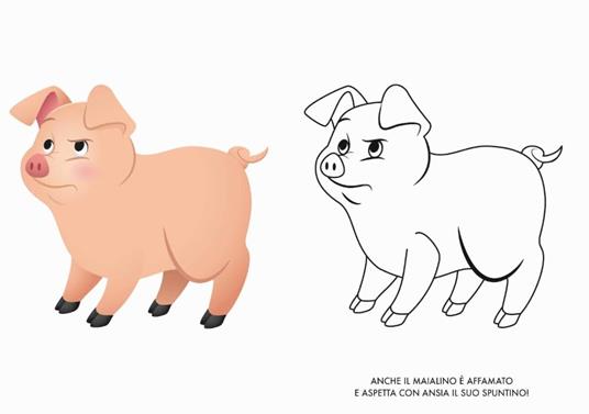 Animali fattoria. Primo album da colorare. Ediz. illustrata - 3