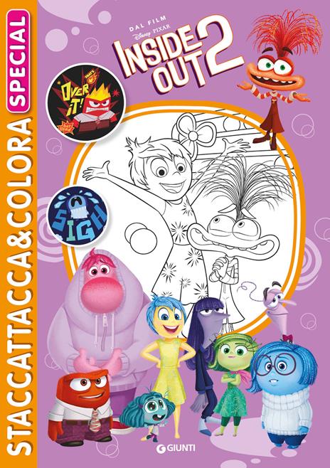 Inside out 2. Staccattacca&colora special. Con adesivi. Ediz. a colori - copertina