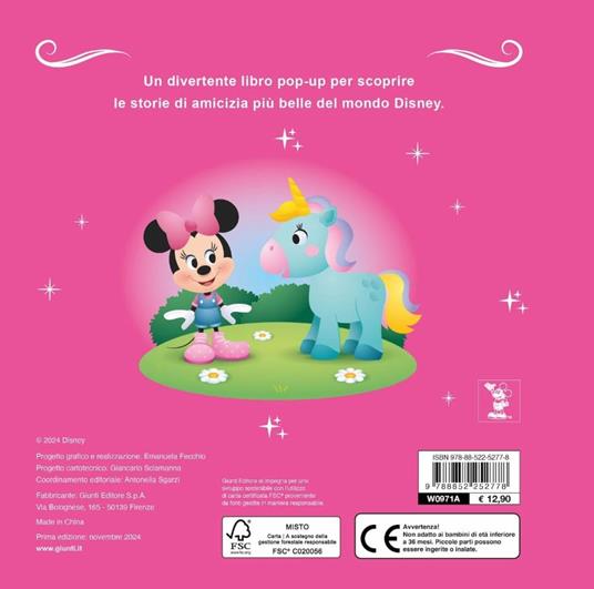 Minni e l'unicorno. Il mio primo libro pop-up. Ediz. a colori - 6