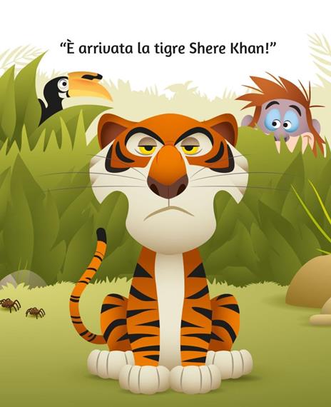 Arriva la tigre. Il libro della giungla. Sagomini. Ediz. a colori - 3