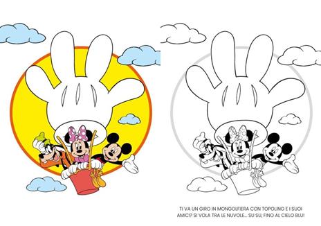 Un mondo di allegria! Mickey Mouse Clubhouse. Primo album da colorare. Ediz. a colori - 3