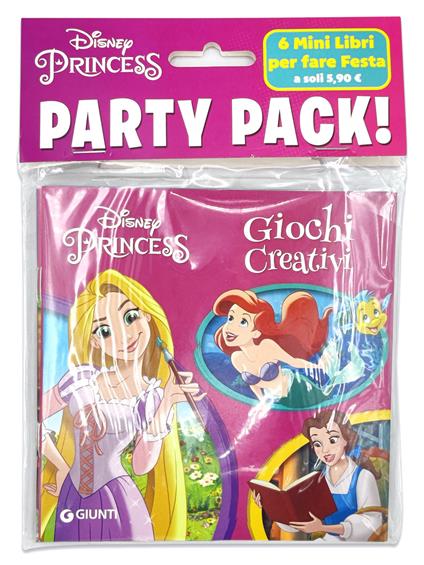 Principesse. Party pack. 6 mini libri per fare festa - Walt Disney - copertina