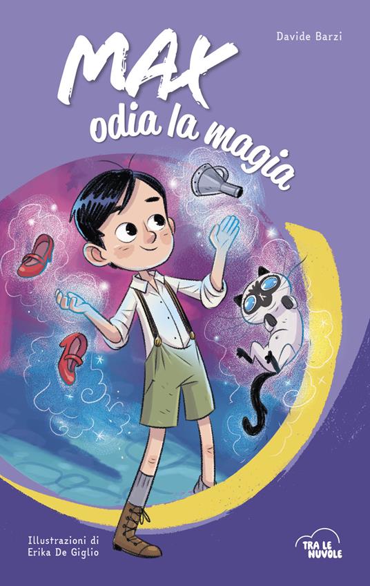Max odia la magia - Davide Barzi - copertina