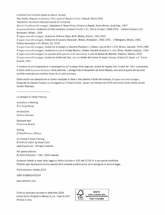 La battaglia di Henry Fleming - Steve Cuzor - 2