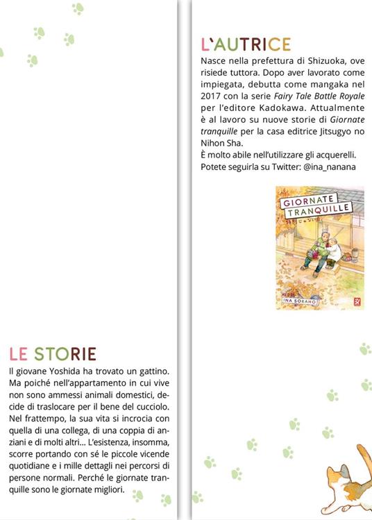 Giornate tranquille. Il gatto - Ina Soraho - 2