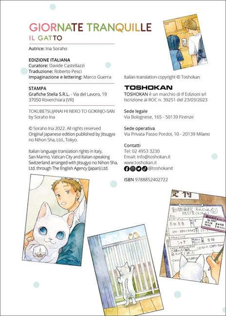 Giornate tranquille. Il gatto - Ina Soraho - 3