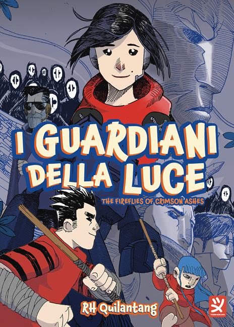 I guardiani della luce. The fireflies of crimson ashes - RH Quilantang - copertina