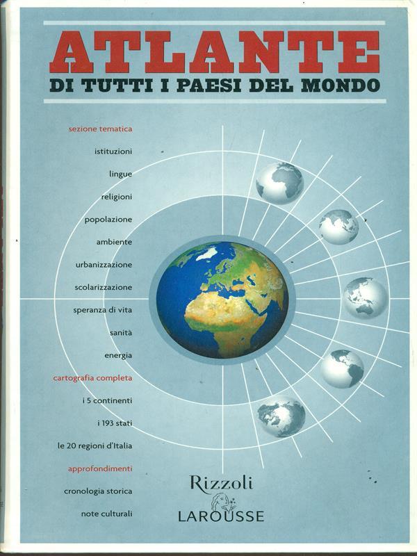 Atlante di tutti i paesi del mondo