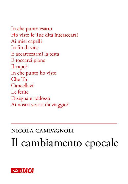 Il cambiamento epocale - Nicola Campagnoli - copertina